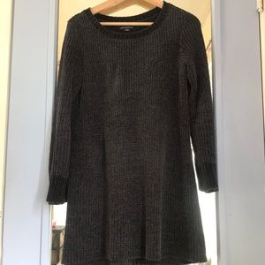 Black sweater dress
